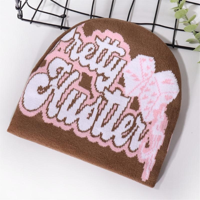 Hiphop Beanies Hats Soft Comfortable Hat Exquisites Embroidery Personality Hats for Adults and Kids