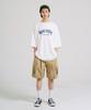 JEMUT Link Double-Pleat Cargo Shorts 5-Piece Set Beige Kjsp2484