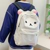 Kawaii Niedlicher Bär Rilakkumas Rucksack Große Kapazität Anime Cartoon Rucksack Stilvolle Studenten Schultasche Umhängetaschen Schultasche