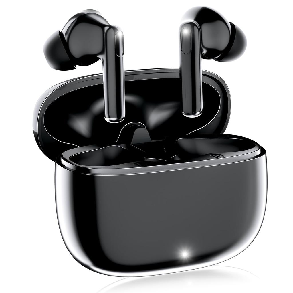 For Wireless Bluetooth Compact and Popular Cordless Up To 36 Hours of ENC Automatic Volume Siri Compatible [New 2025] 5.4 Earbuds, V15, Lightweight,
