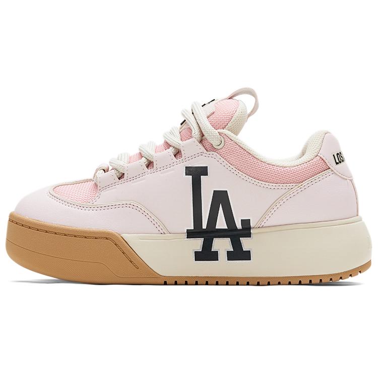 

New MLB Chunky Wide Low Top Skateboard Shoes Unisex Pink 3ASXCCW3N-07PKS 41