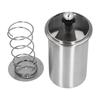 Meat Press Machine 304 Stainless Steel Ham Maker with Thermometer Transparent Visible Lid for Pork