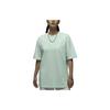 Jordan Loose Soft Comfortable Short Sleeve T-Shirt Women Tops Light-Green FN5384-394