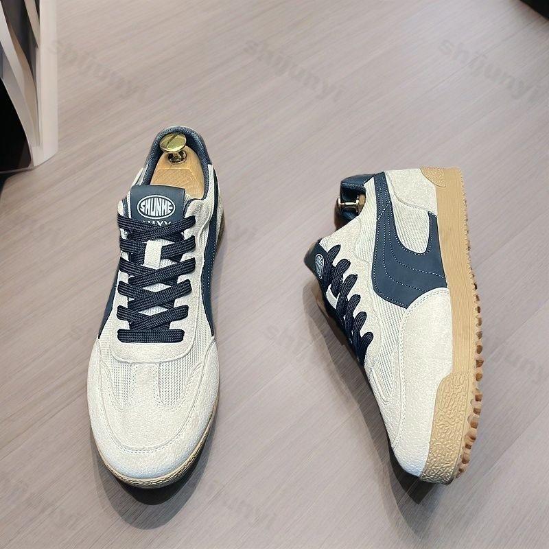 Fashion Men Retro Casual Sneaker 2025 Flat Breathable Men's Running Shoes Comfortable Low Cut Sports Shoes Men Zapatillas Informales