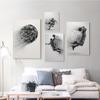 Abstract Basketball Sport Man Shoot At The Basket Posters and Prints Canvas Painting Wall Art Picture for Living Room Home Decor