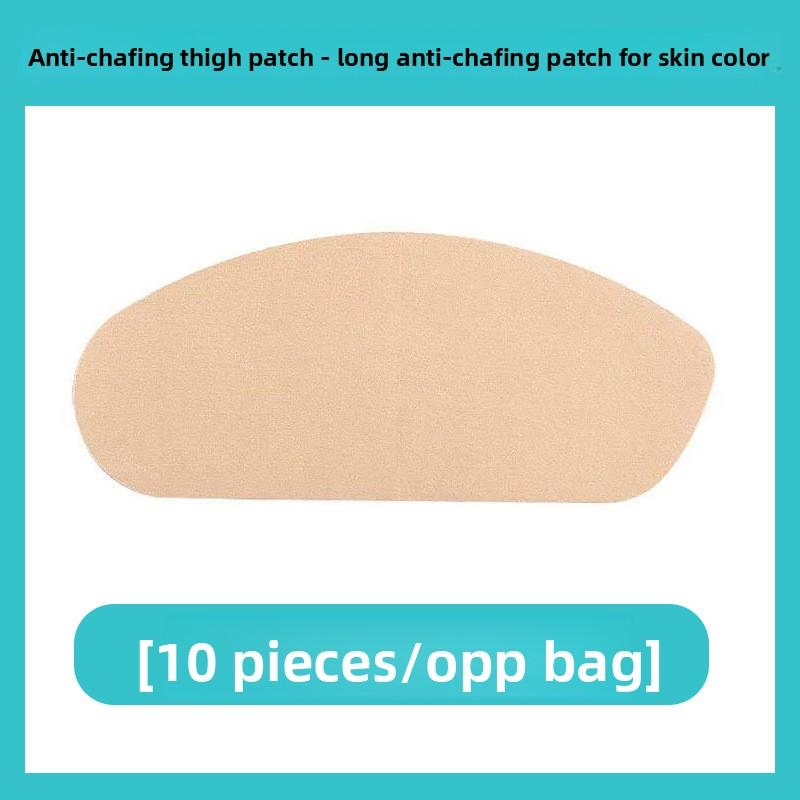 Oberschenkel-Anti-Reibungs-Patch, Innenseite Anti-Rutsch-Schutz Beinstamm Transparent Unsichtbarer Patch, Fersenpflaster