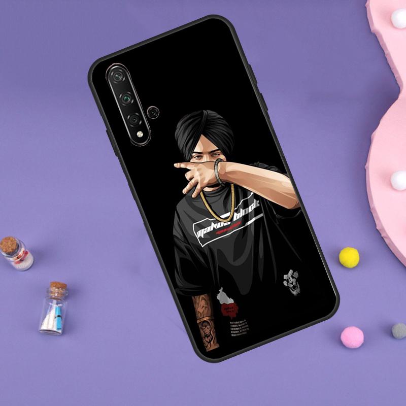 Indian Rapper Sidhu Moose Wala For Huawei Nova Y61 Y60 Y70 Y72 Y73 Y90 Y91 9 10 SE 7i 8i 11i 12i P30 P40 Lite P60 Pro Case