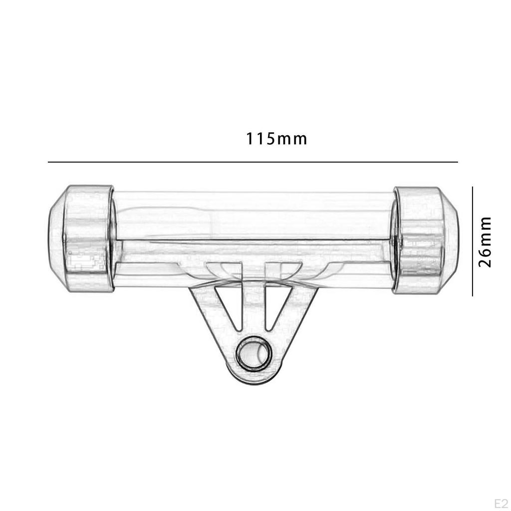 Motorcycle Tax Tube Frame Waterproof Cylindrical Holder Fashionable Multipurpose Outer Diameter