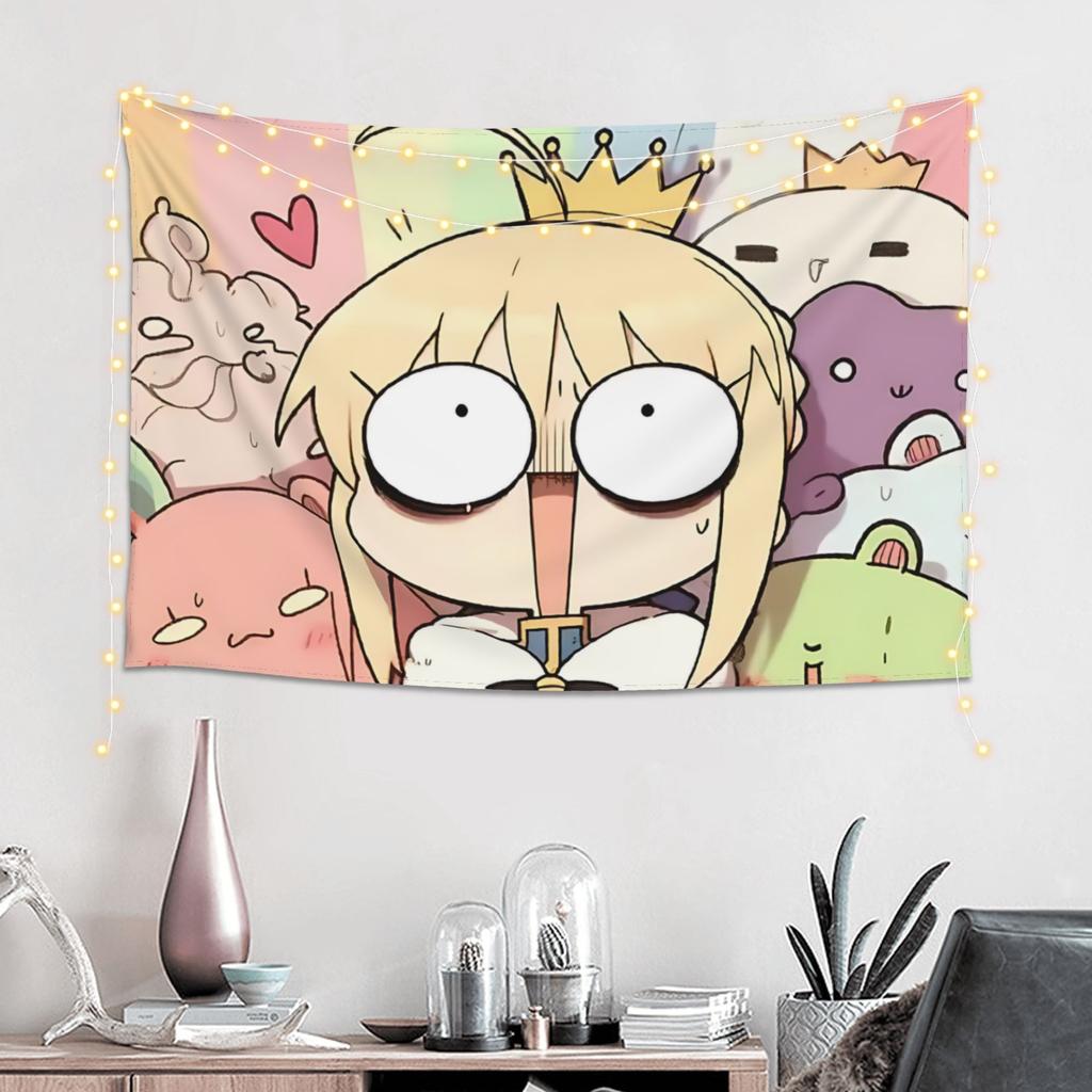 Colorful Anime Girl Tapestry Wall Hanging Blanket Tapestry Home Decor Items Wall Decorations