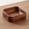 For Entertaining Dry Fruit Bowl Food Display Polished Wood Grain Tray Minimalist Design Minimalist Table Decor