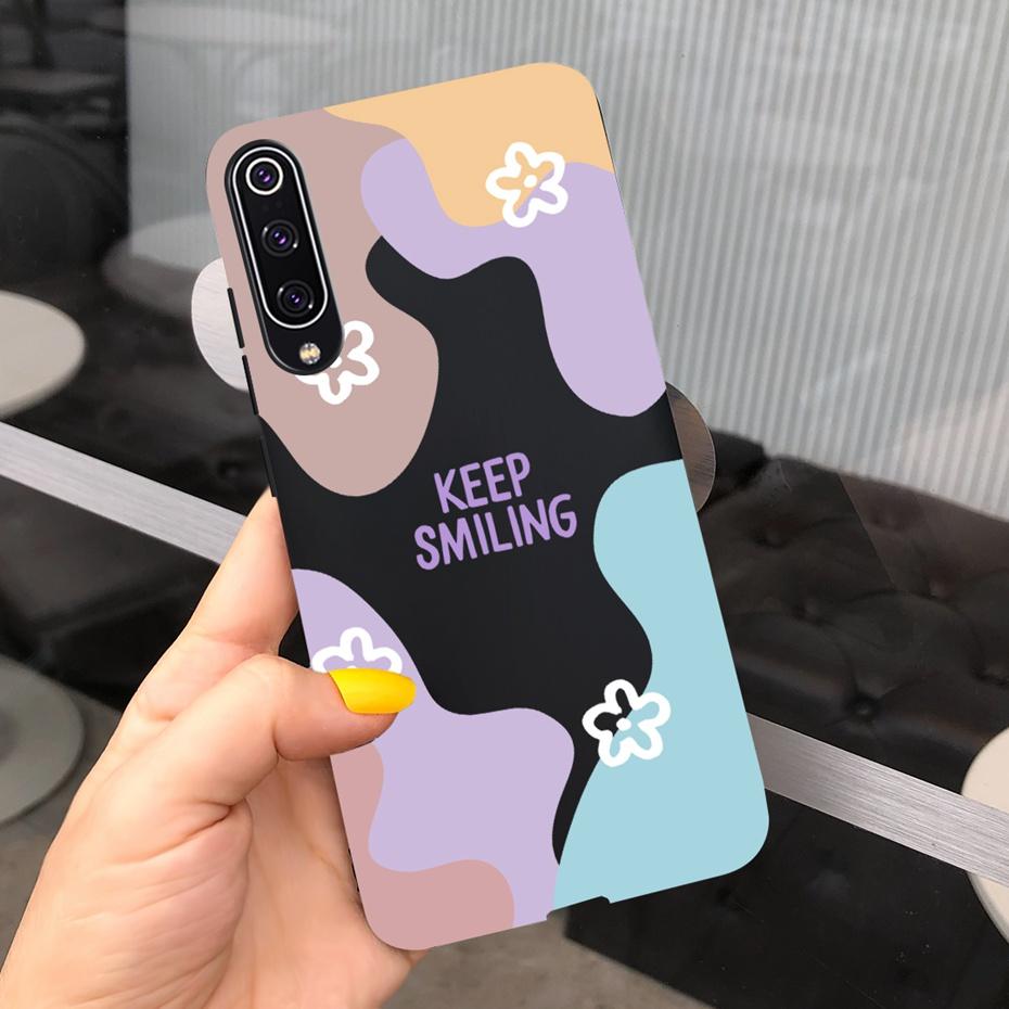 Lovely Printing Jelly Phone Case For Xiaomi Mi 9 SE Mi9 Soft Silicone TPU Back Cover For Xiaomi Mi 9 Lite Mi 9SE 9 SE Bumper