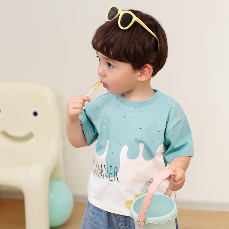 LUSON Baby Boy Graffiti Short-Sleeve T-Shirt