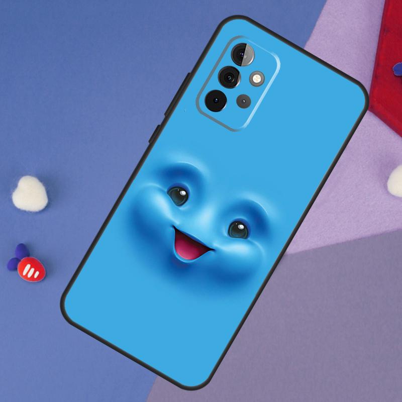 3D funny face Cute Case For Samsung Galaxy A55 A35 A32 A12 A22 A52 A06 A54 A34 A14 A56 A36 A26 A16 A13 A53 A15