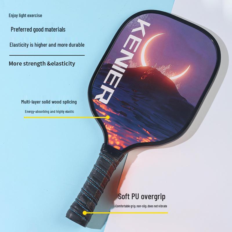 High-Quality Poplar Wood Pickleball Racket
