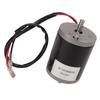 12V 120W Brushed Motor High Speed 5000RPM Small Brushed Motor with D Shaft for Electric Scooters Motorcycles DIY