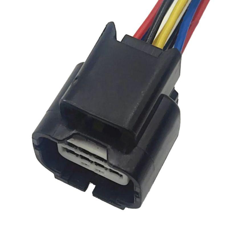 7283-2764 2Pcs Headlight Headlamp Connector Adapter Harness Cable Wire Wiring Plug Pigtail Fit for Honda CR-V 2017 2018-