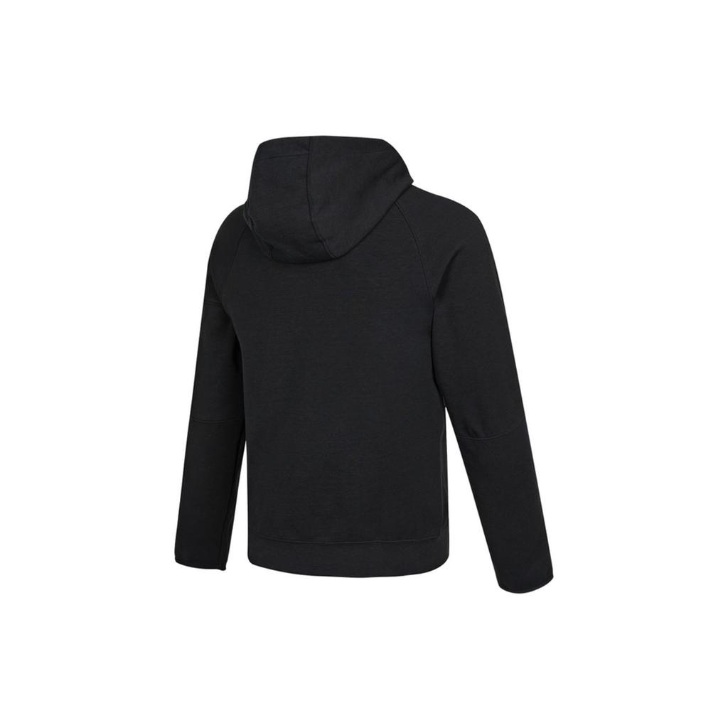 Nike Sportswear Tech Pack Logo Knit Hooded Jacket Men Black DD5285-010