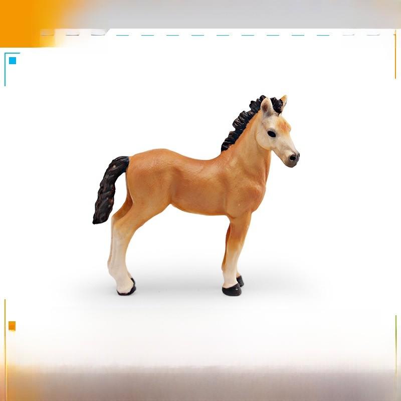 Pvc Hanoverian Pint Horse Haverlin Pony Model For Kids Educational Decoration