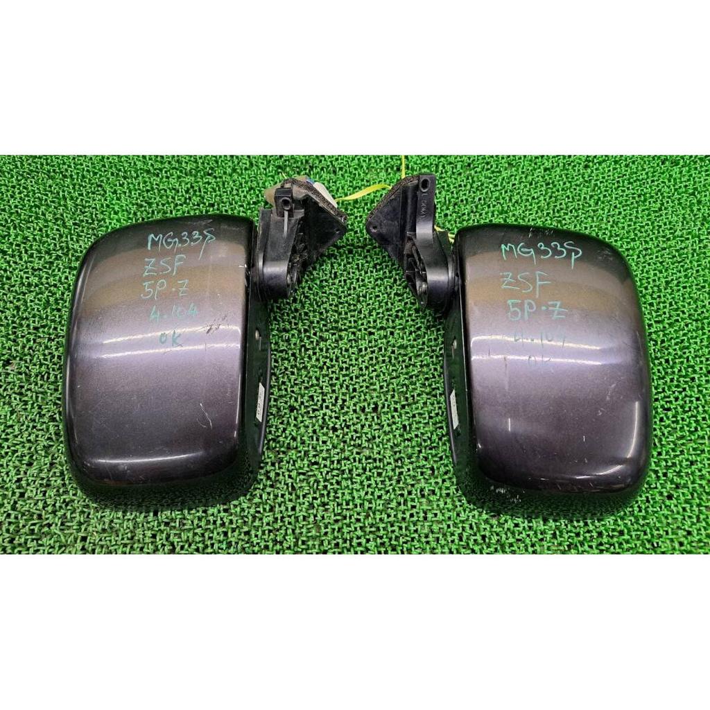 4104 Nissan Moco MG33S genuine door mirror left and right set side mirror driver side/passenger side right left 5P operation check OK ZSF