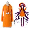 Stunning Anime No Game No Life Zero Shuvi Dola Dress Hoodies Cosplay Costume For Fans