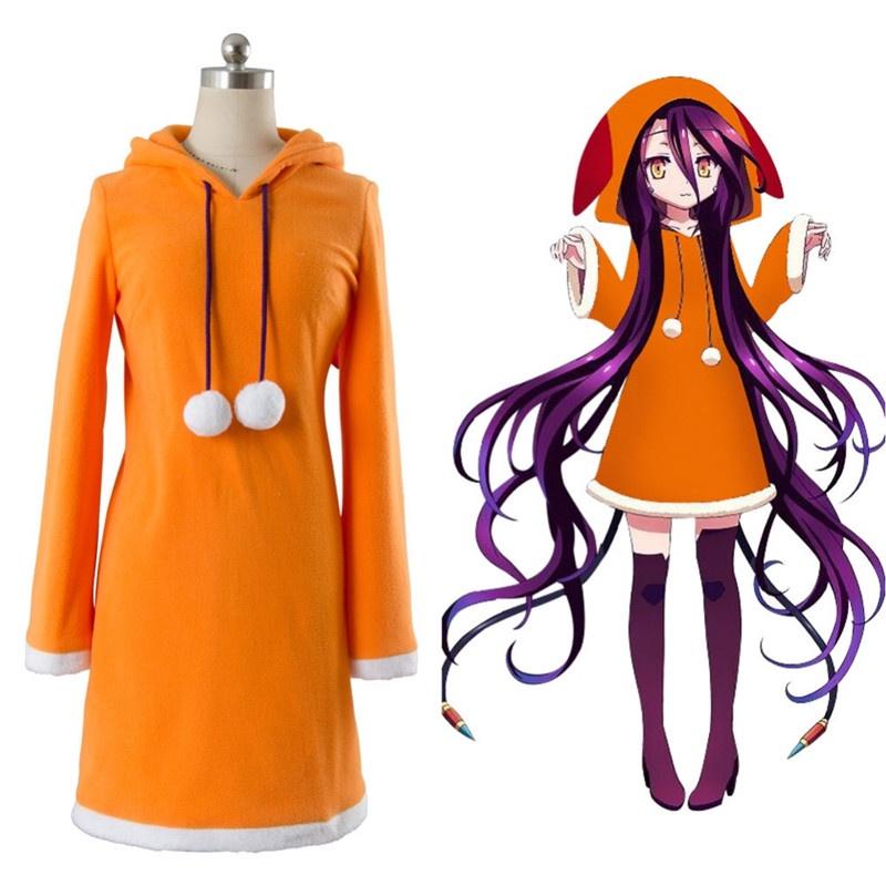 Stunning Anime No Game No Life Zero Shuvi Dola Dress Hoodies Cosplay Costume For Fans