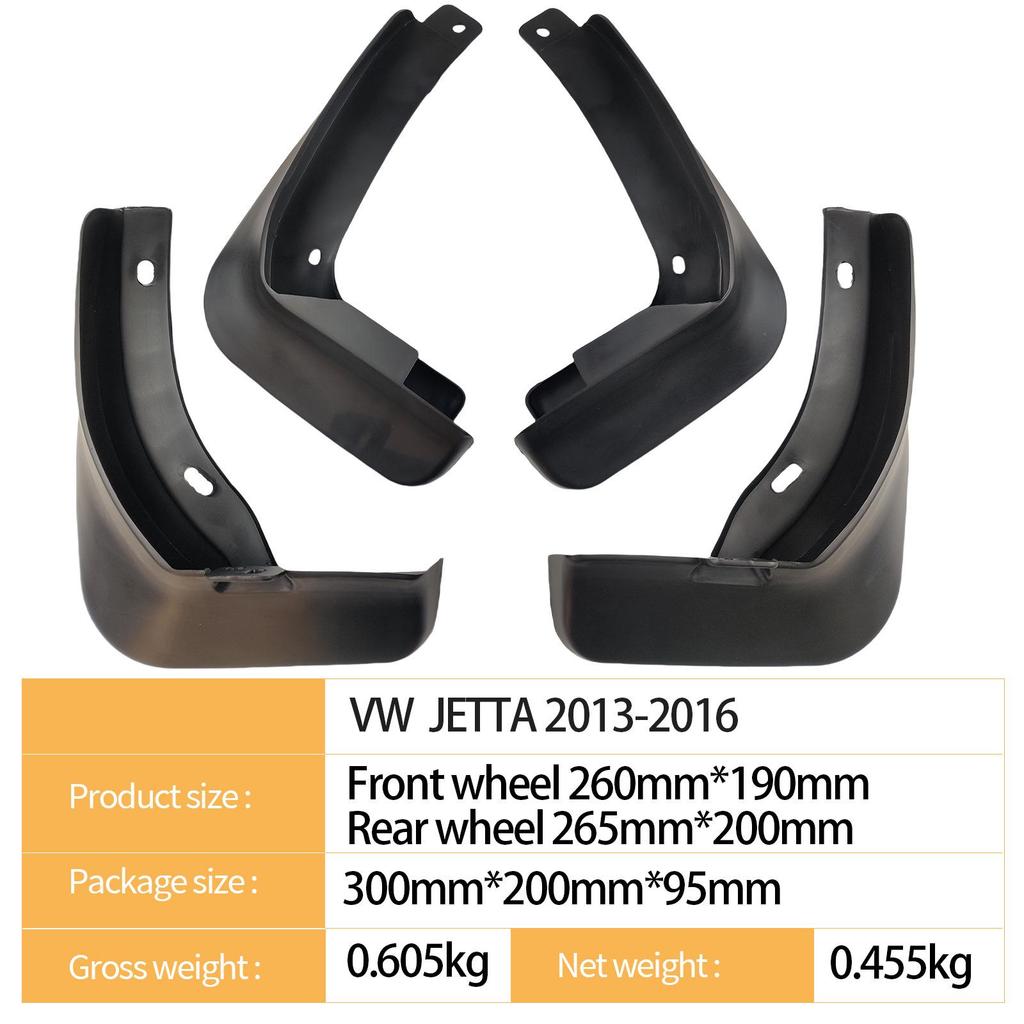 Volkswagen Jetta 2013-2016 Tire Mudguard