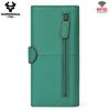 Humerpaul Women Wallet Long Leather Wallet Large-capacity Multi-card Clutch Wallet with Photo Window Coin Purse