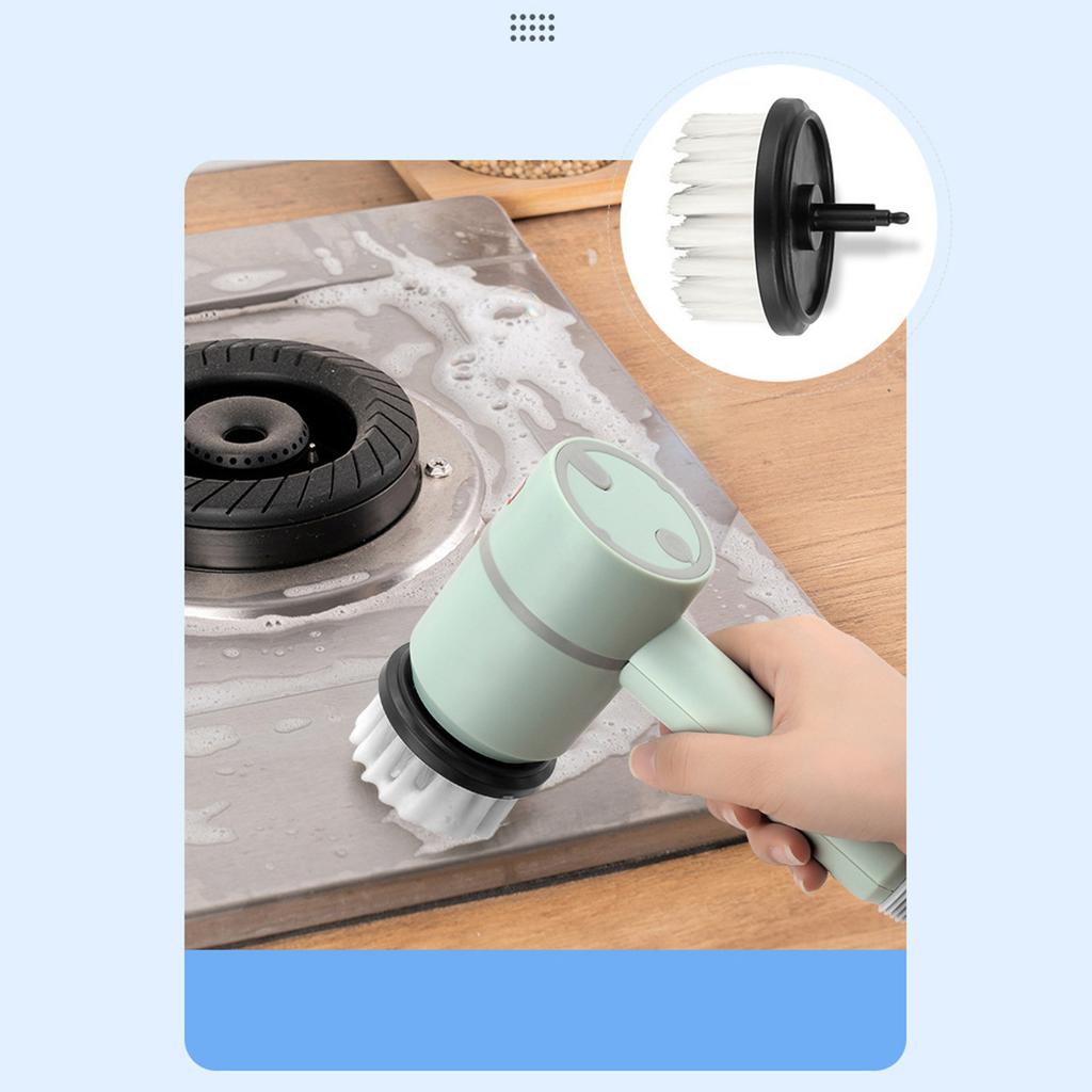 Electric Spin Cleaning Brush, Cleaning Brush Multifunctional Household Brush Wire Kitchen Toilet Bowl And Shoe Handheld, Lightweight Cleaning Brush