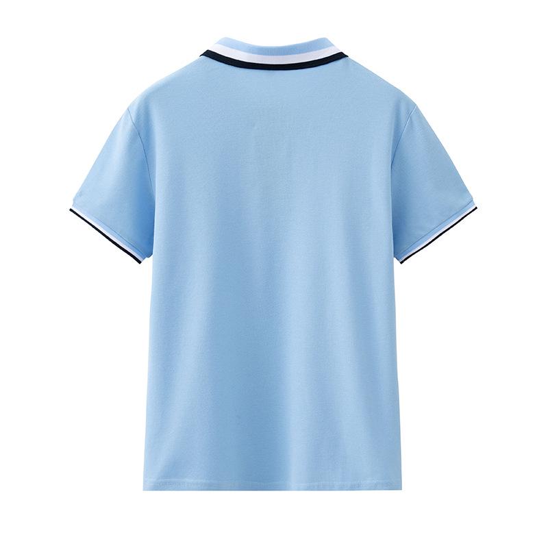2022 Summer Couple Sports Set: POLO Shirt & Loose Pants for Women, Short Sleeve T-shirt, School Uniform Style