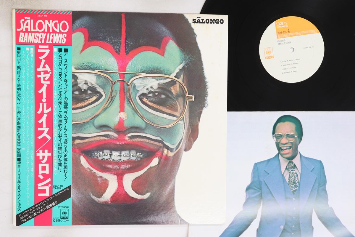 

LP Record RAMSEY LEWIS - Salongo 25AP116 CBS SONY 1976 Japan Obi Jazz Used