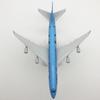Korean Air 747 Model Airplane Large Diecast Airplane Model Kits with Stand Display Collectible for Aviation Enthusiast Gift