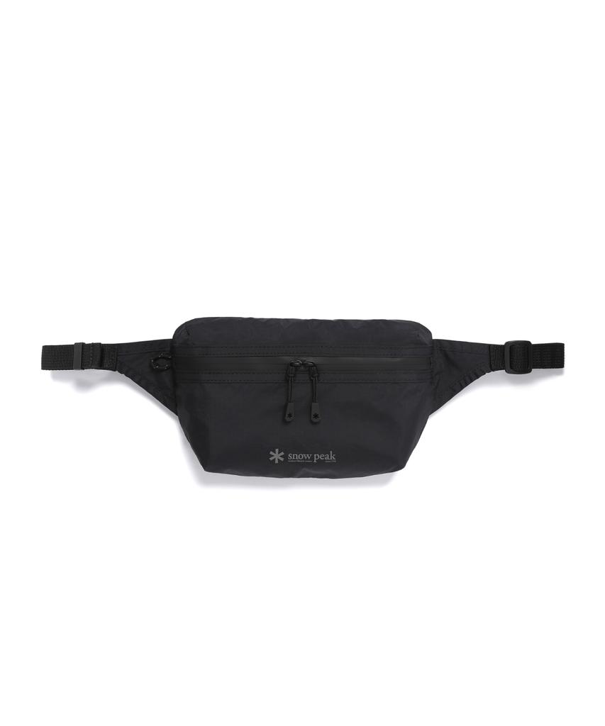 Snowpeak Apparel Cordura Lightweight Hip Pack 1L (S26Mutbg08) Black