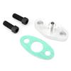 AN4 Turbo Oil Feed Inlet Flange Gasket Adapter Kit for T3 T4 Turbocharger