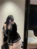 Bow Tie Lace-up Slim JK Uniform Camisole Mini Skirt Dress
