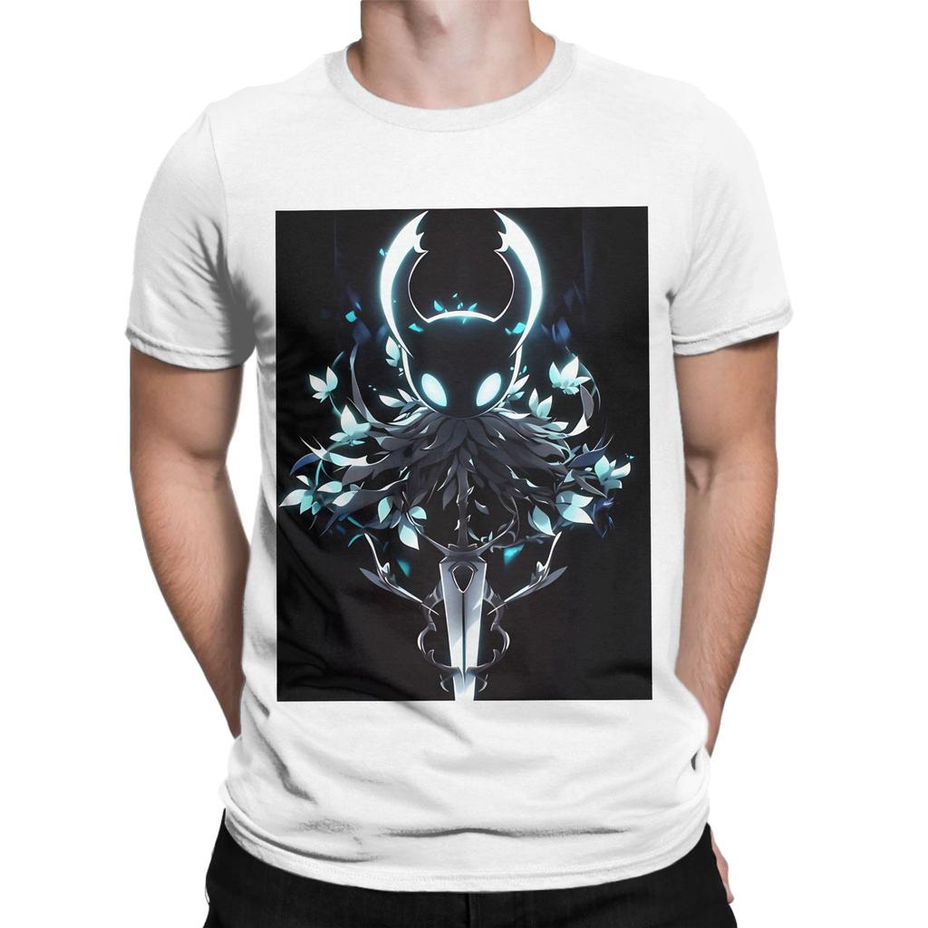 Neon Hollow Knight Novelty 100 Cotton Tshirt Hollow Knight Silksong Tops Tees For Unisex