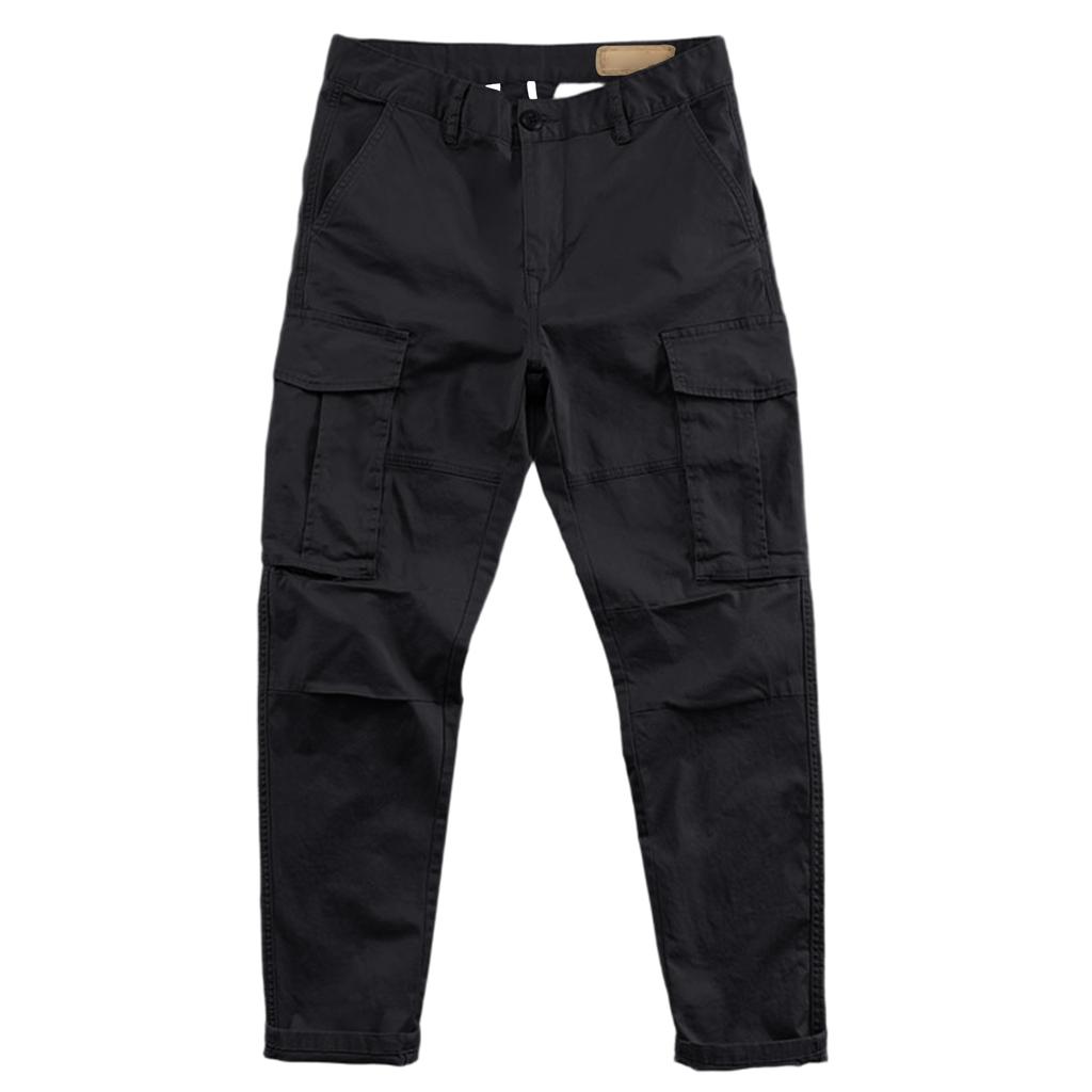 Men's Casual Cargo Pants Multi Pocket Workwear Trousers Lightweight Durable Fit for Outdoor Activities and Everyday Use