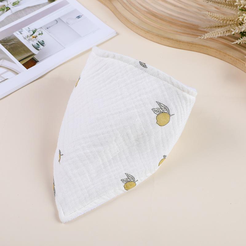 Baby Bibs Infant Cotton Bib Newborn Baby Items Triangle Scarf Feeding Saliva Towel Bandana Burp Cloth Boys Girls Shower Gift