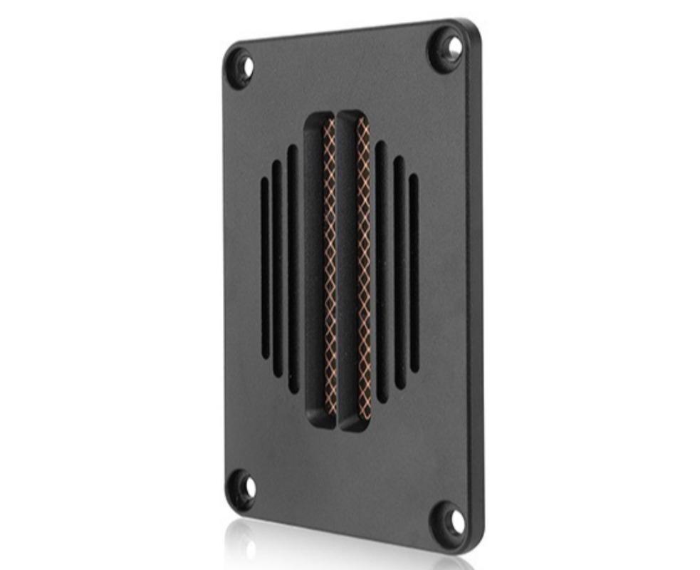 

Square Aluminum Strip Belt Type High Pitched Pneumatic Fever Speaker Super Speaker High Frequency High-quality Speaker чорний