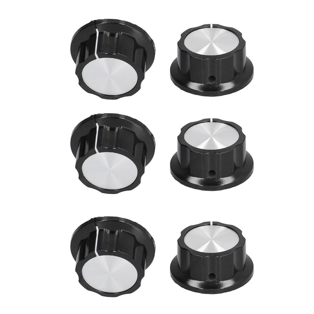 50pcs Potentiometer Knobs Lamp Switch Knob Replacement for RV24YN 20S for RV24YN 30S for WTH118 2W 2