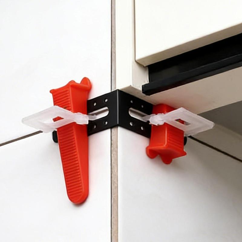 25/50Pcs Tile Leveling Device Floor Tile Leveling System Clips Auxiliary Installation Wall Laying Manual Tools Locator Spacers