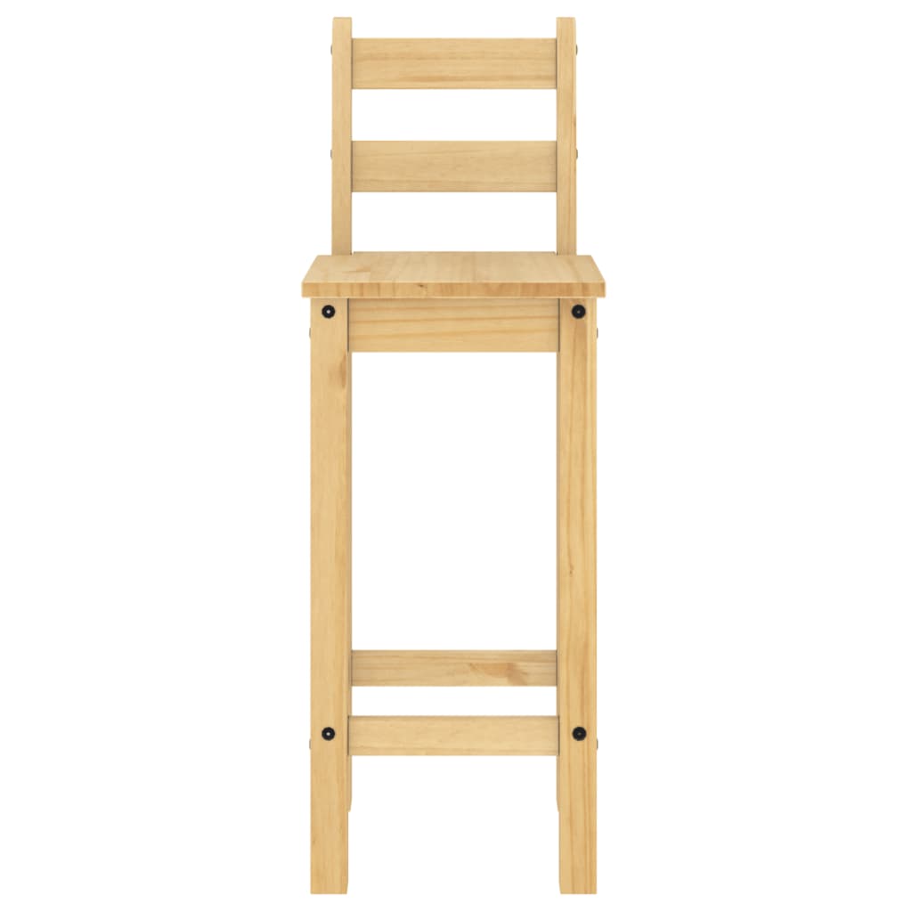 3 Piece Bar Set Solid Pine Wood