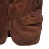 Diesel Wappen Corduroy Jacket S Brown Men's Used