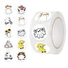 500 Pictures/roll Roll Sticker Tape Cartoon Halloween Cute Ghost Hand Account Material Envelope Seal