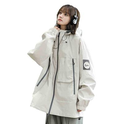 Suspense Jacket Waterproof and Windproof Men and Women Same Style Spring and Autumn New Work Jacket Couple