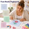 Matte Color Perler Beads Boards 2.6mm Beads Hama Beads Pegboards Craft Supplies
