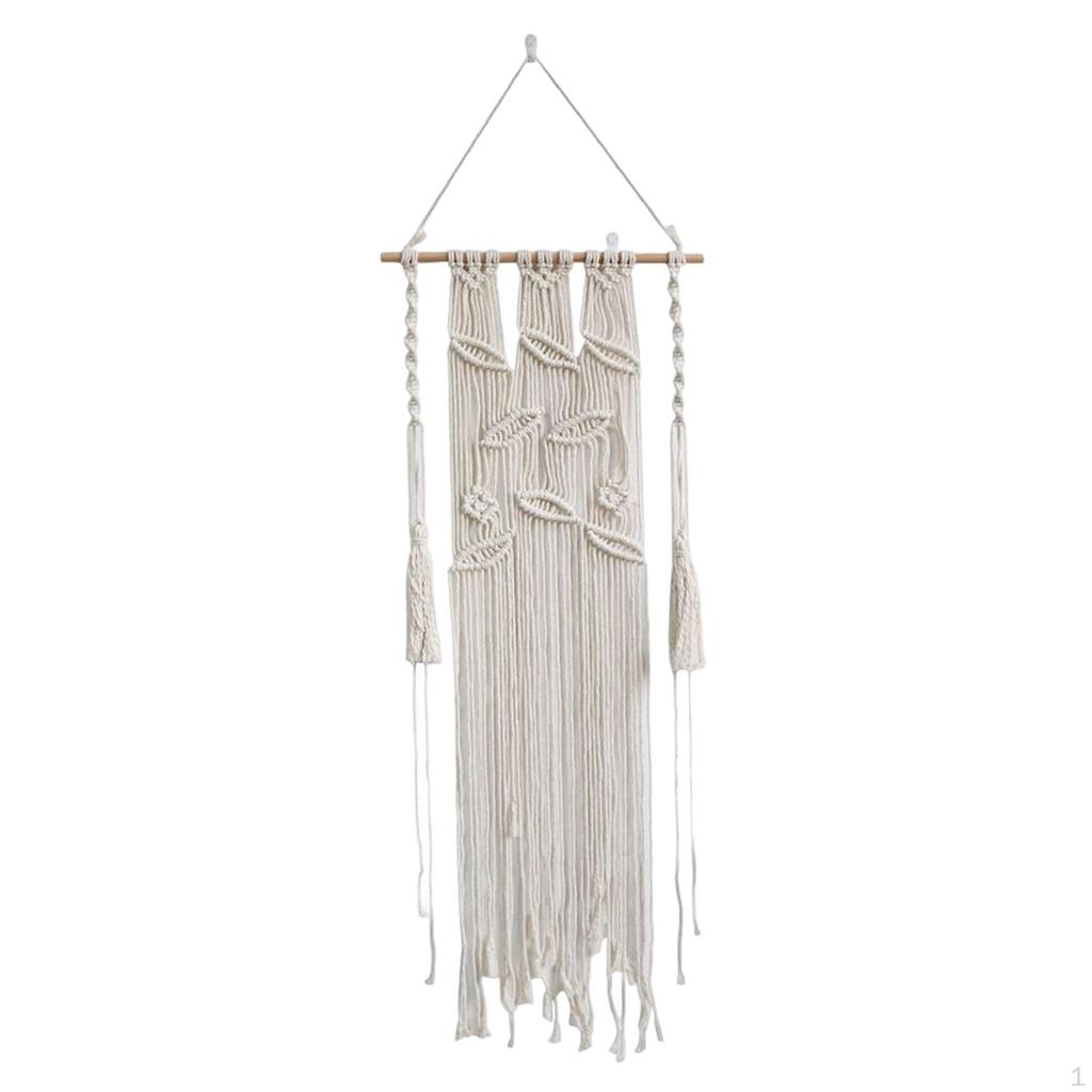 Boho Macrame Wall Decor - Handcrafted Tapestry for Home and Living Room