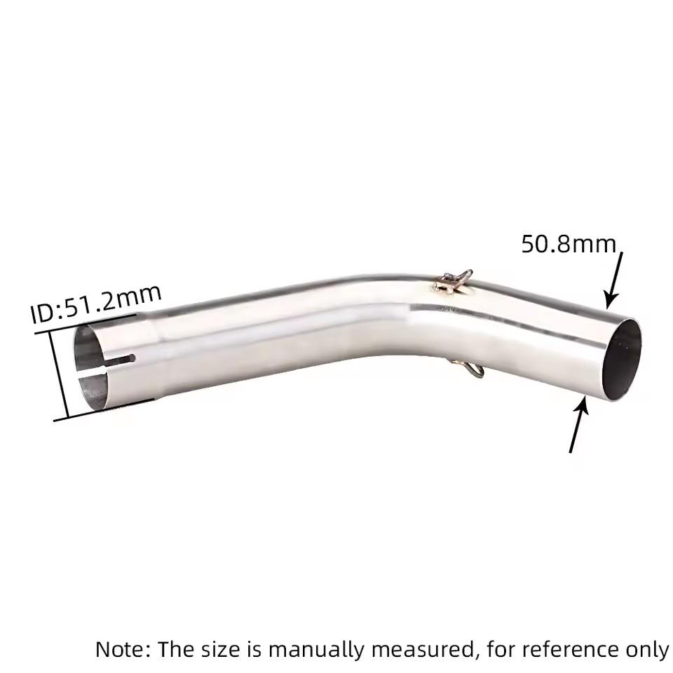 For Kawasaki Versys 1000 2019-2024 Versys1000 KLZ1000 KLZ 1000 Escape Motorcycle Exhaust System Tail Link Pipe 51MM Slip-On Tail Pipe