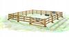 Brown Pasture Fence BRUDER 62604 Profi Series 1:16