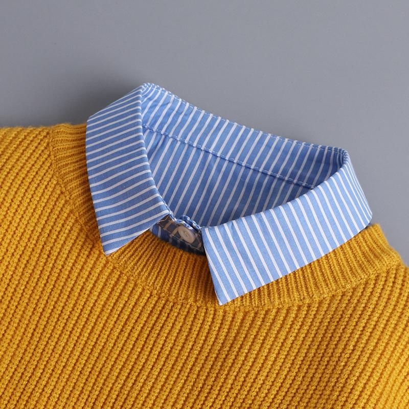 White Lapel Fake Collar Neck Decorative Chiffon Cotton Chocker Women Detachable False Collar Shirt Doll Lace Ladies Half Shirt