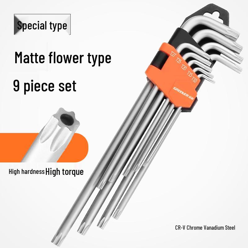 Hex Star T20-T30 Phillips Flower Screwdriver Set
